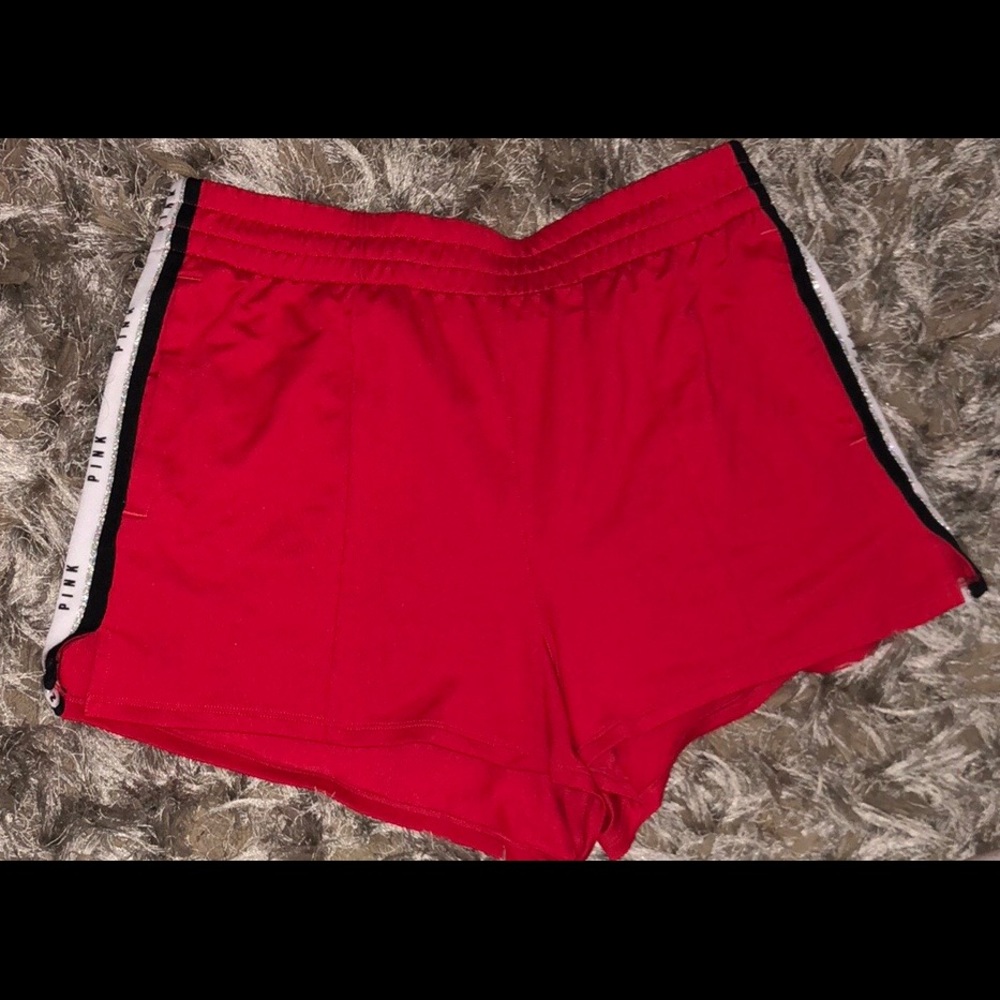 Pink by Victoria secret track shorts